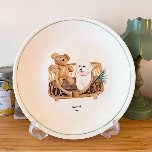 Custom Pet Round Plate