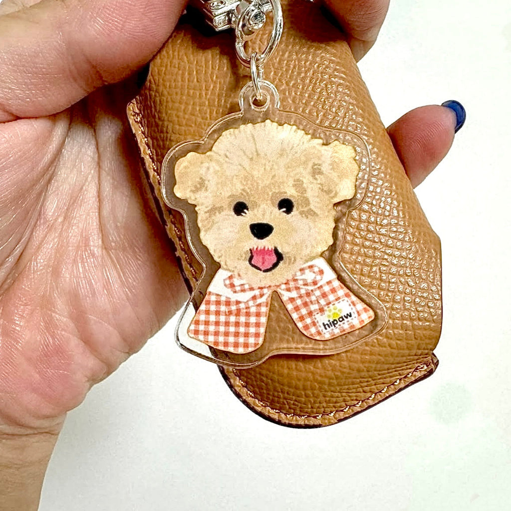 Custom Pet Illustration Keyring