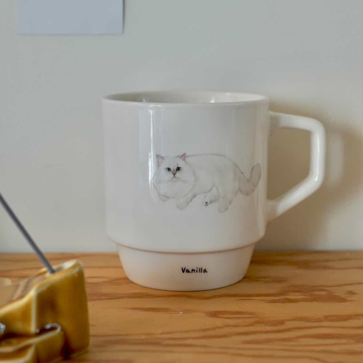 Custom Hand-Painted Pet Block Mug