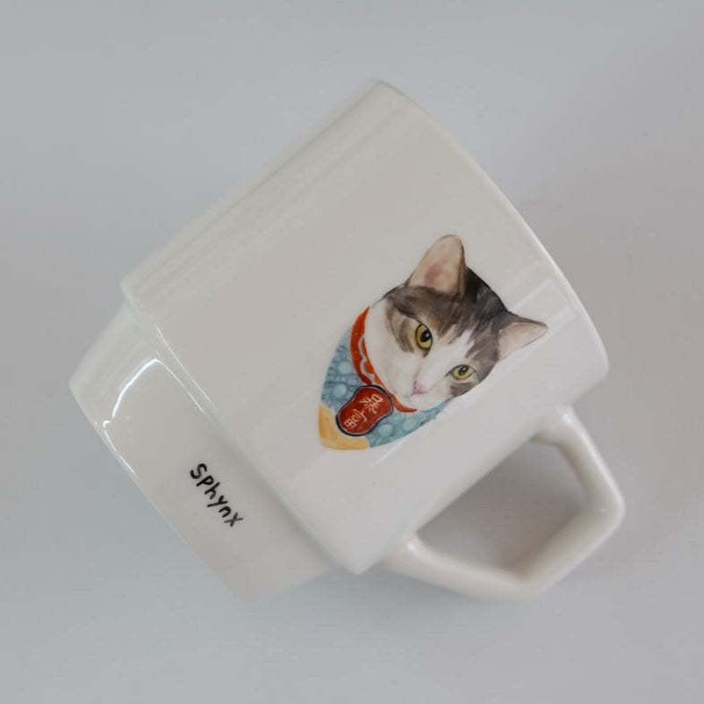 Custom Hand-Painted Pet Block Mug