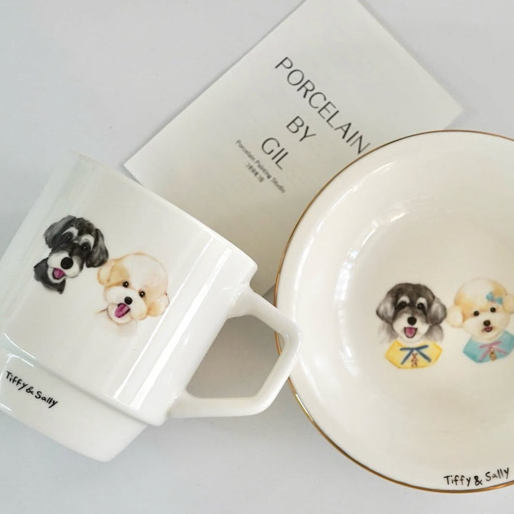 Custom Hand-Painted Pet Block Mug