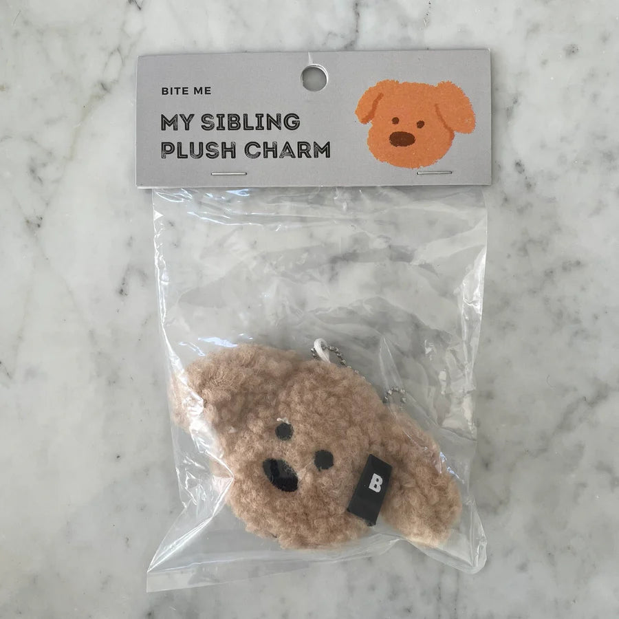 My Sibling Plush Charm Key Ring - 5 Colors