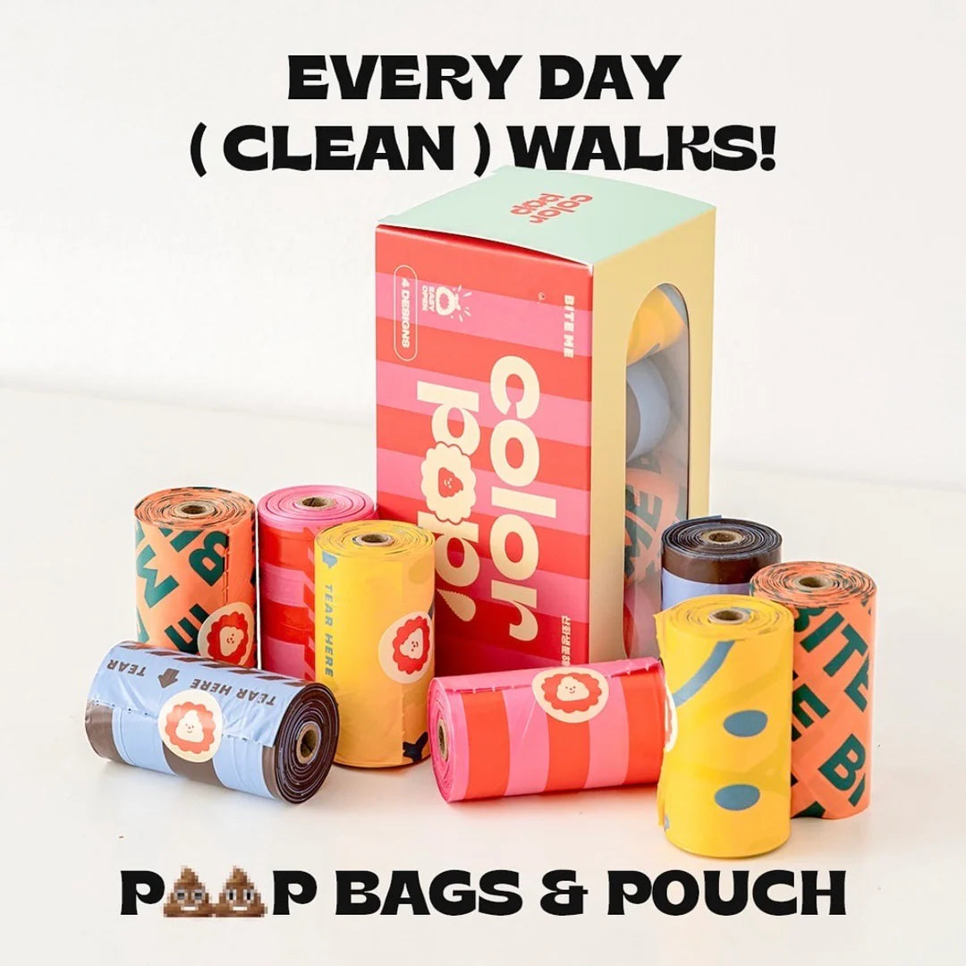 Color Pop Poop Bag - 120pcs