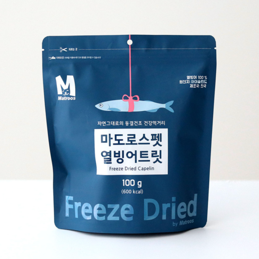 Freeze Dried Treats - Capelin 100g