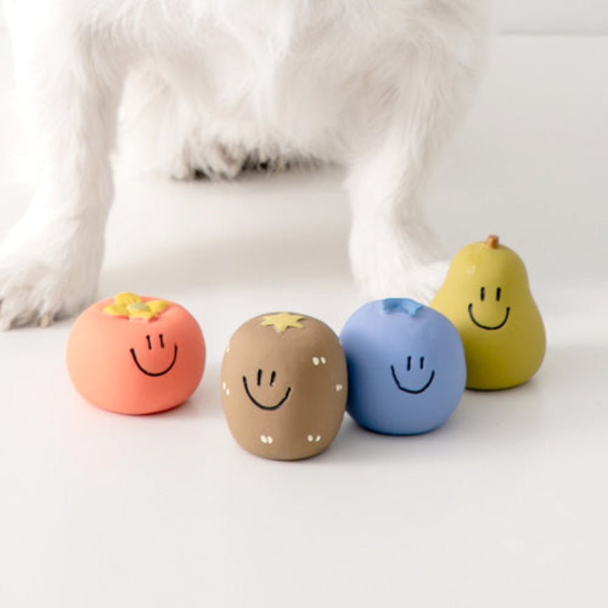 CBF Smile Fruits Latex Toy - 4 Styles