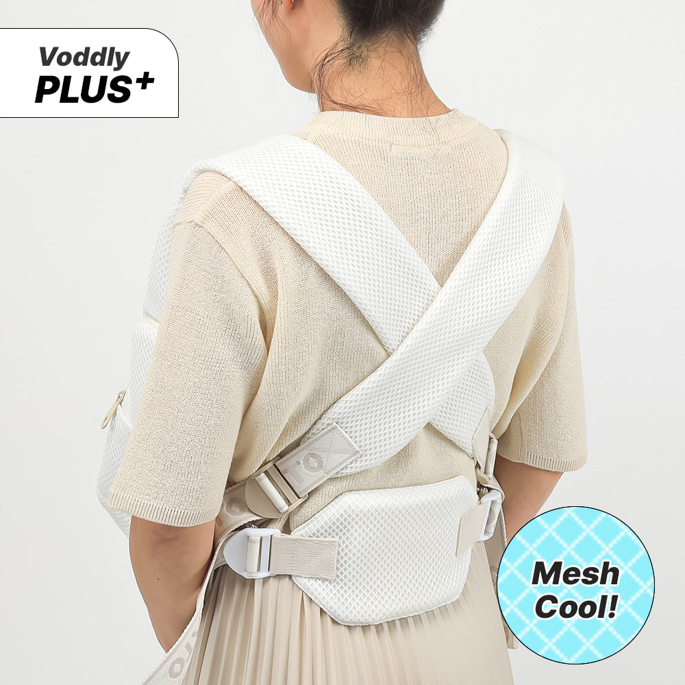 Ritogato Voddly Plus Front Bag - Mesh White