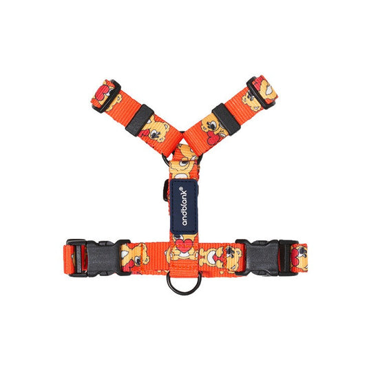 Joy Bear Pet Harness - Orange