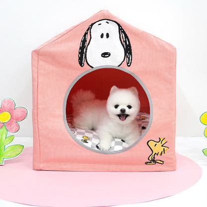 Snoopy Placid Frame Pet House – 2 Colors