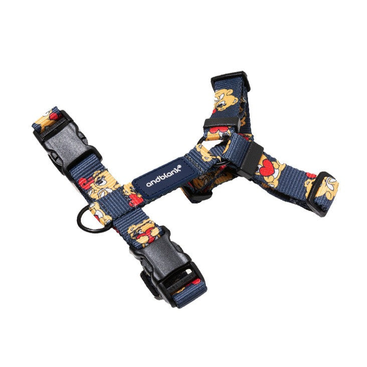 Joy Bear Pet Harness - Midnight Blue