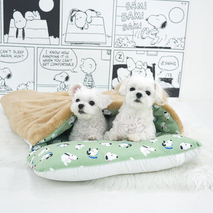 Snoopy Cloud Reversible Pet Bed - 2 Colors