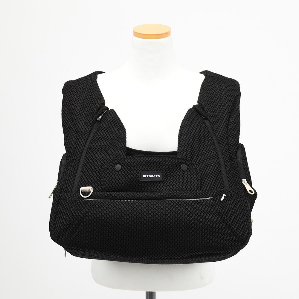 Ritogato Voddly Plus Front Bag - Mesh Black