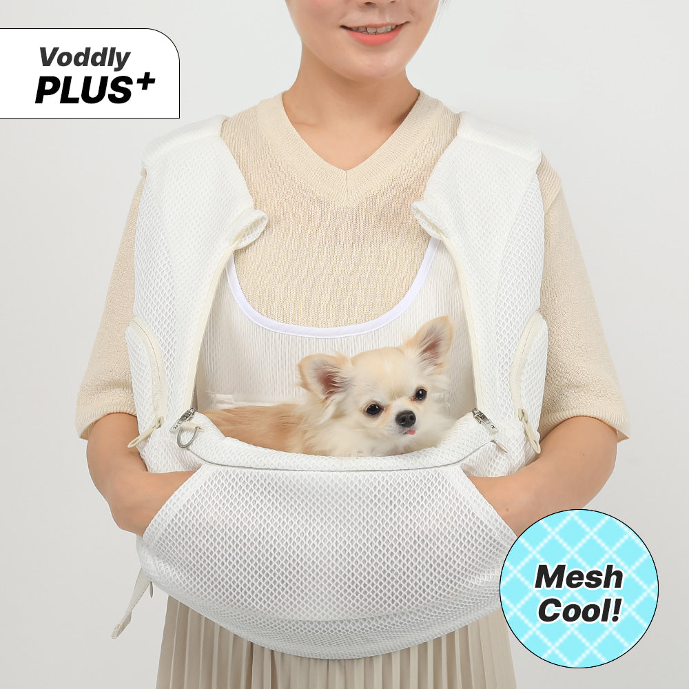 Ritogato Voddly Plus Front Bag - Mesh White