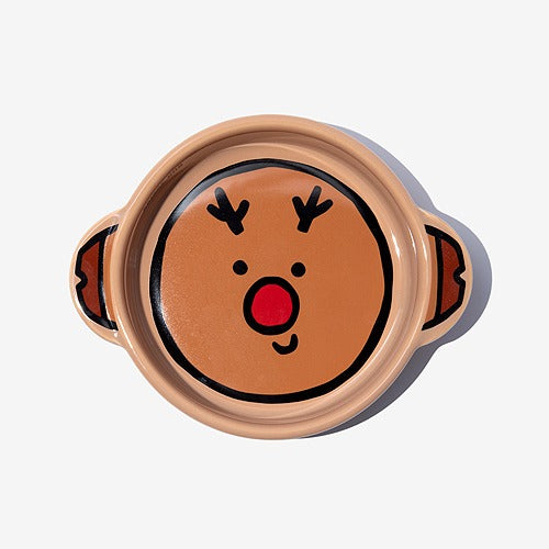 Christmas Mini Pot - Rudolph Glossy