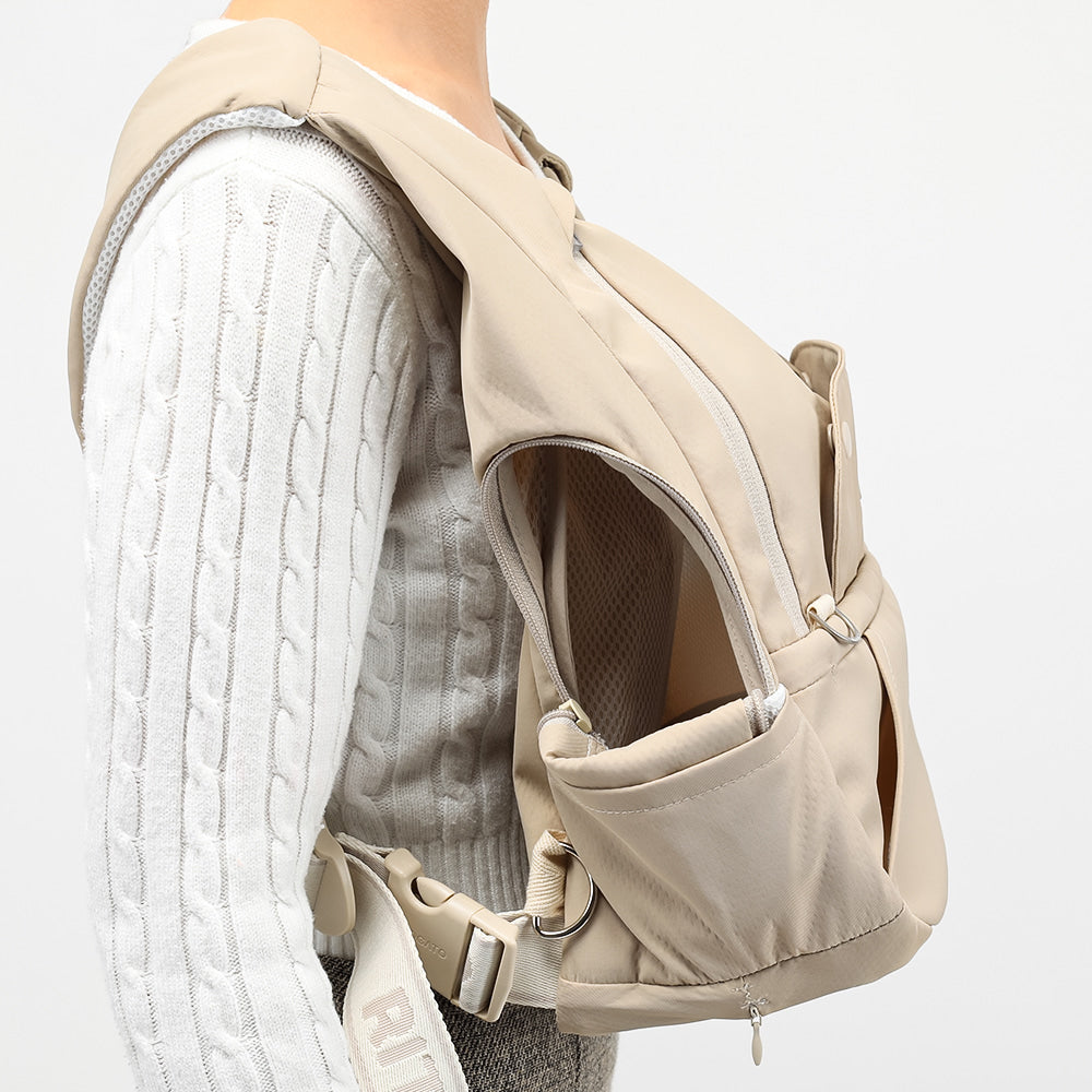Ritogato Voddly Plus Front Bag - Beige