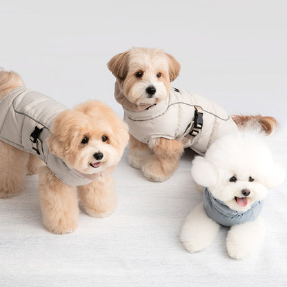 Double Heat Harness Padded Jacket - Solid (2 Colors)