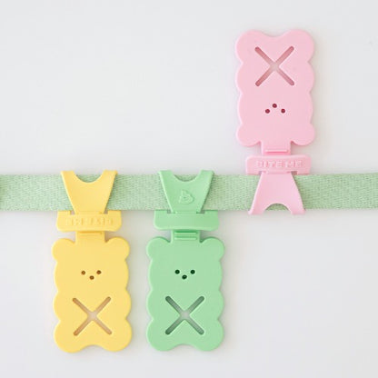 Jelly Bear Oops Clip Poop Bag Holder - 3 Colors