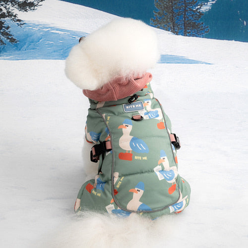 Double Heat Harness Padded Jacket (3 Colors)