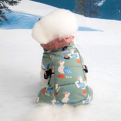 Double Heat Harness Padded Jacket (3 Colors)