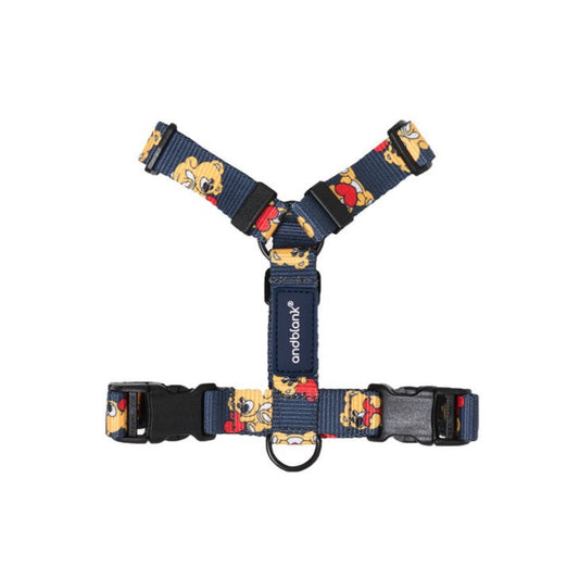 Joy Bear Pet Harness - Midnight Blue