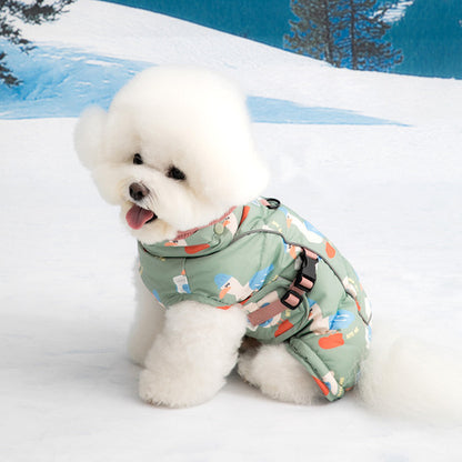 Double Heat Harness Padded Jacket (3 Colors)