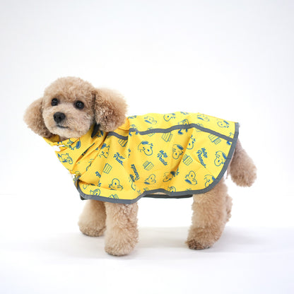 Snoopy Raincoat - Yellow