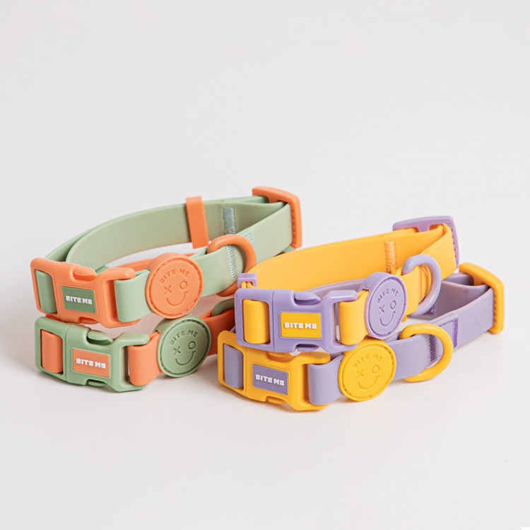 Macaron Waterproof Collar - Pistachio