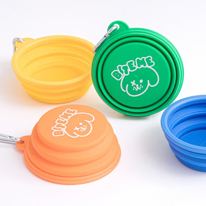 Foldable Silicone Travel Bowl - 6 Colors