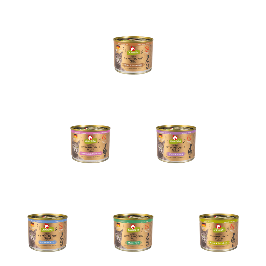 GranataPet Symphony Multipack (6 x 200g)